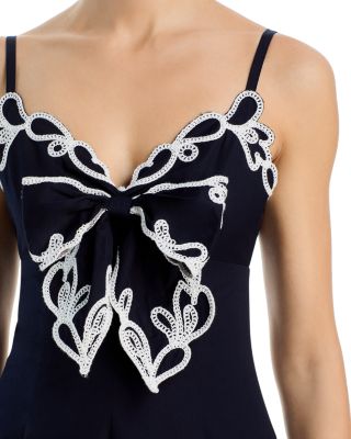 Paisley Bloom Embroidered Dress