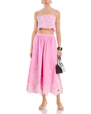 Paisley Bloom Embroidered Top