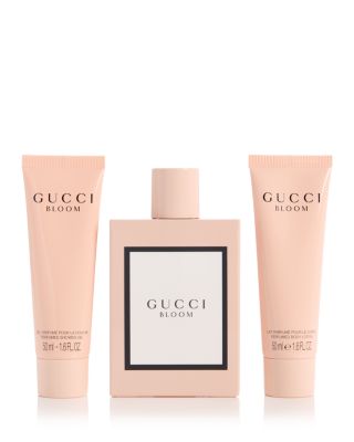 Bloom Eau de Parfum for Women, Body Lotion and Shower Gel Trio Gift Set ($205 value)