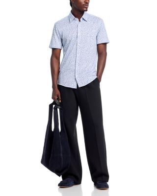 Roan Kent Collar Slim Fit Button Down Shirt