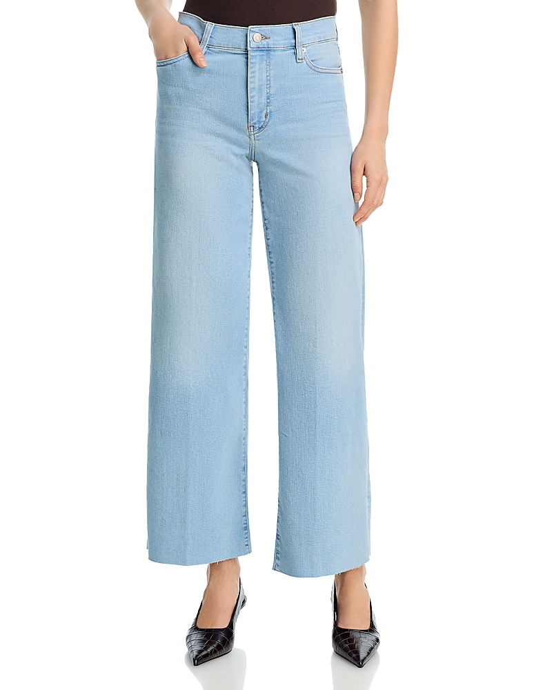 Frame Le Slim Palazzo High Rise Jeans in Hush Raw After