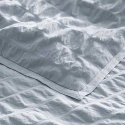 Relaxed Seersucker Duvet Cover Set