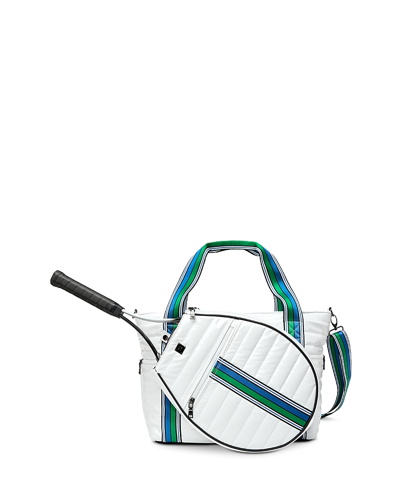 Think Royln Love Royln Large Quilted Nylon Tennis Bag