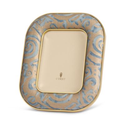 Fortuny Rue Jacob Frame - Maori Blue, 5" x 7"