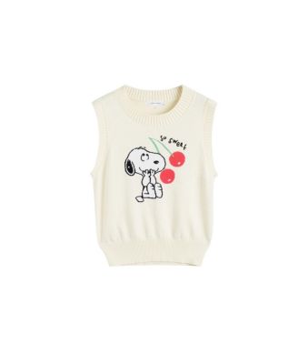  Women's Cotton Snoopy Cherry Tank