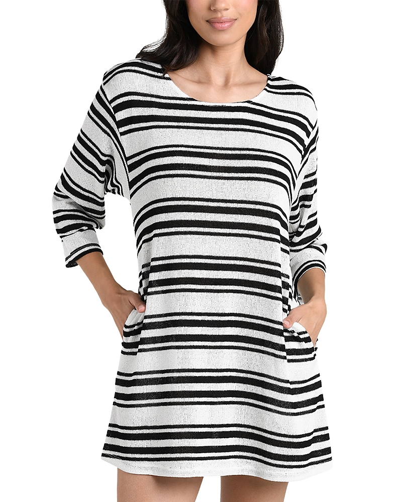 La Blanca Boardwalk Stripe Tunic Swim Cover-Up