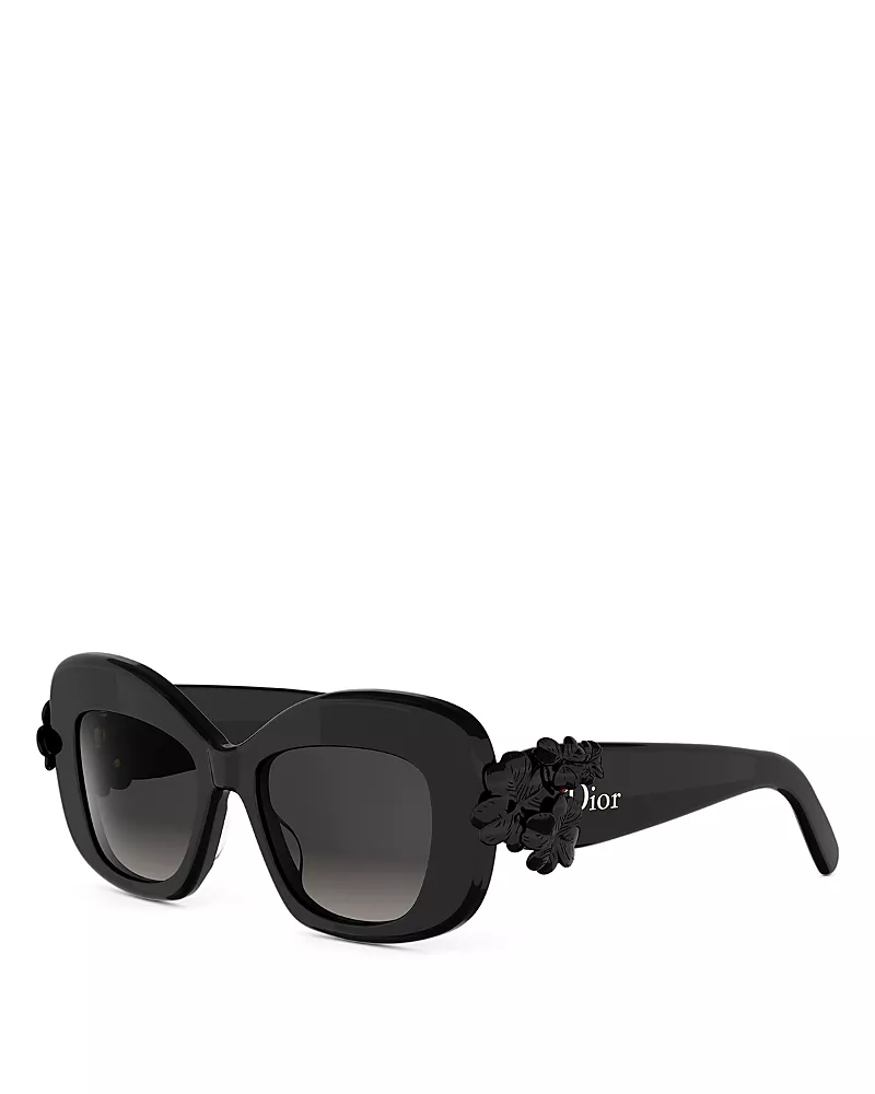 Dior Clover S3I Butterfly Sunglasses, 51mm
