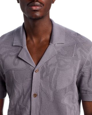 C-Noy Patterned Button Down Shirt 
