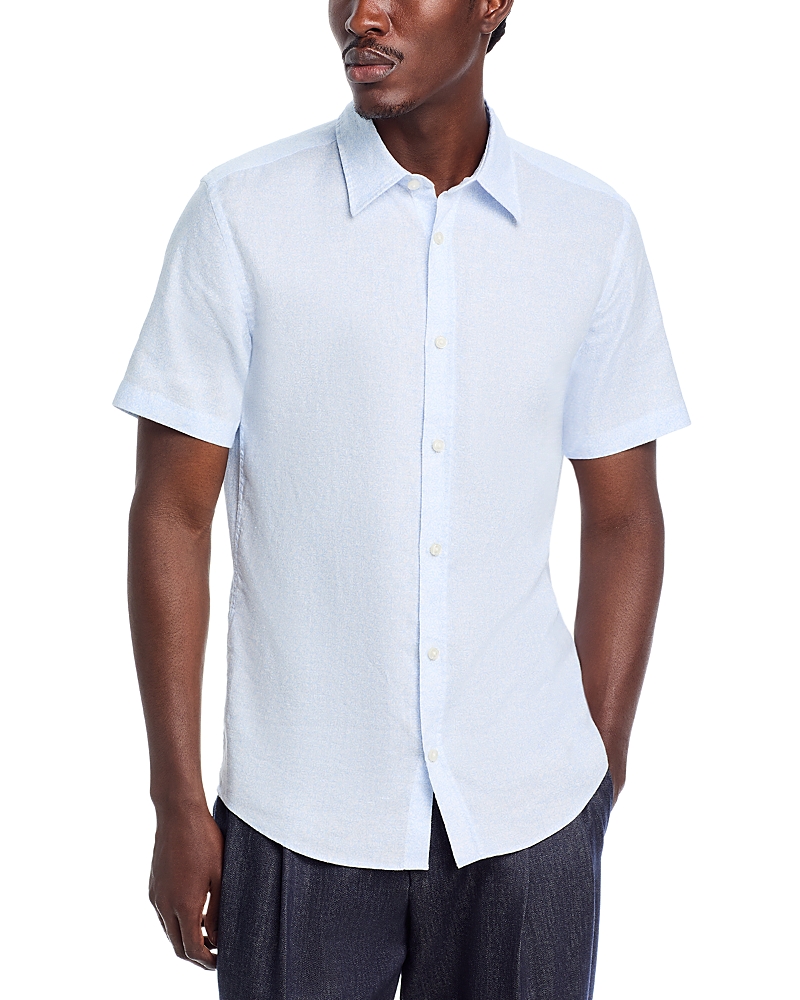 Boss Roan Slim Fit Kent Collar Floral Shirt