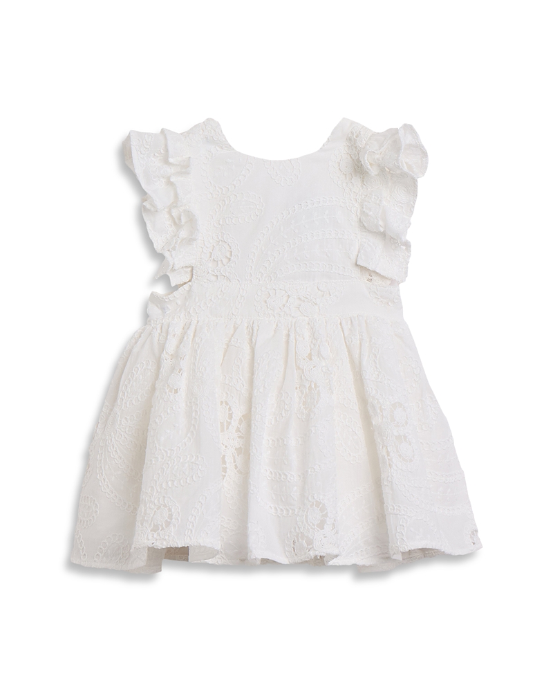 Bardot Girls' Annie Flower Broderie Dress - Baby, Little Kid