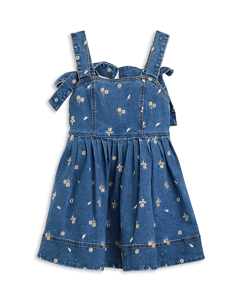 Bardot Girls' Catalina Daisy Denim Dress - Little Kid, Big Kid