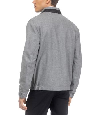  Men's Nappa Leather Jacket Reversible to Cashmere & Wool Crafted From Loro Piana