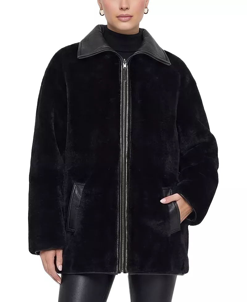 Gorski Shearling Lamb Reversible Parka