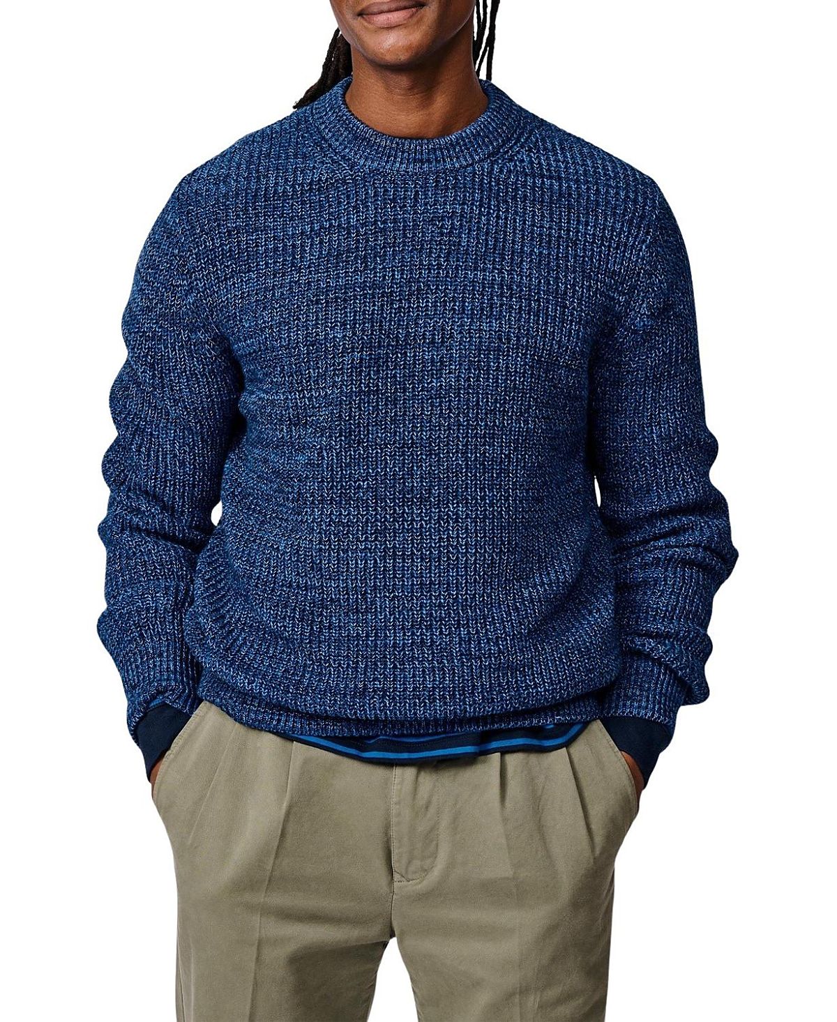 Aubin Martin Ribbed Crew Neck Sweater