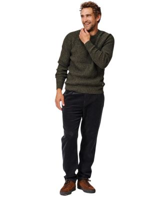  Ray Fisherman Rib Crew Neck Sweater