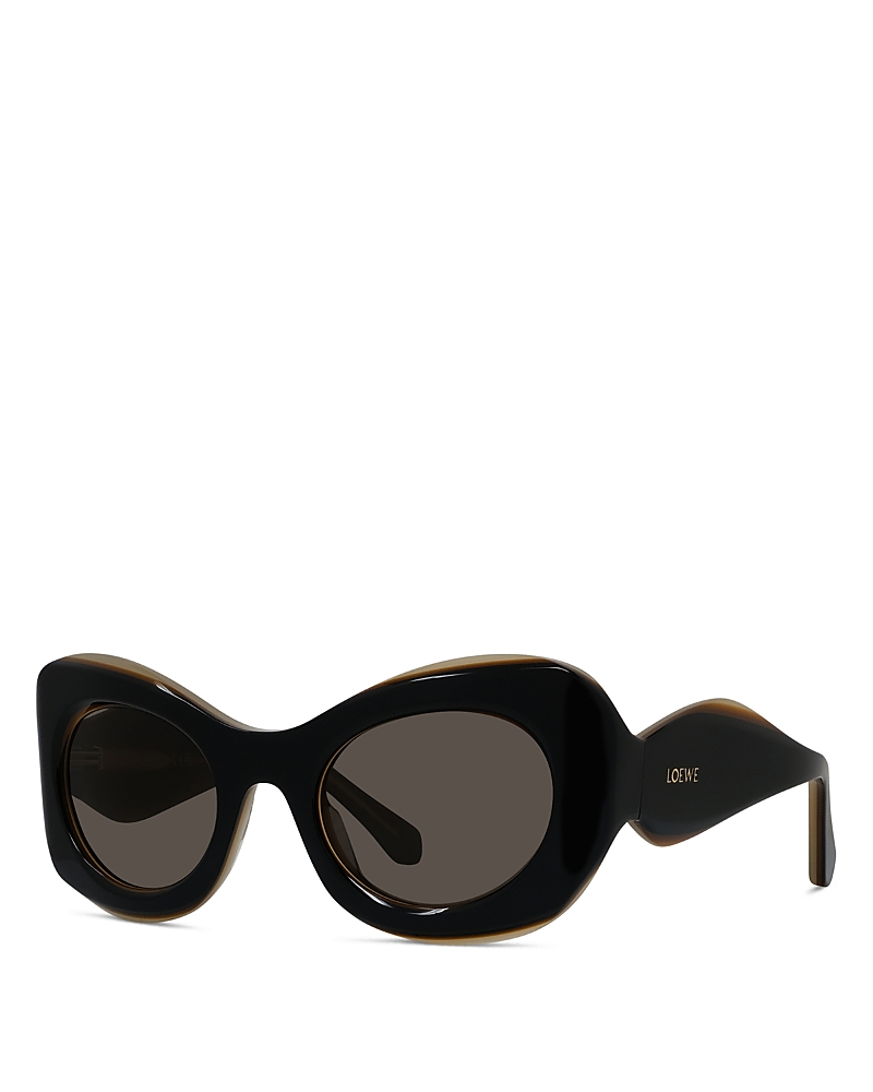 Loewe Signature Butterfly Sunglasses, 52mm