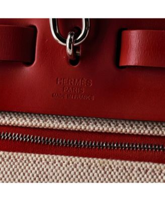 31 Herbag Zip Berline Vache Canvas and Leather