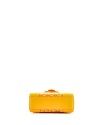  Mini Saigon Top Handle Bag Coated Canvas with Leather