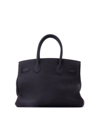 Birkin 30 Handbag Black Togo with Gold Hardware