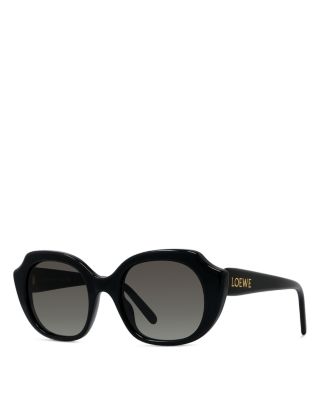 Slim Geometric Sunglasses, 50mm