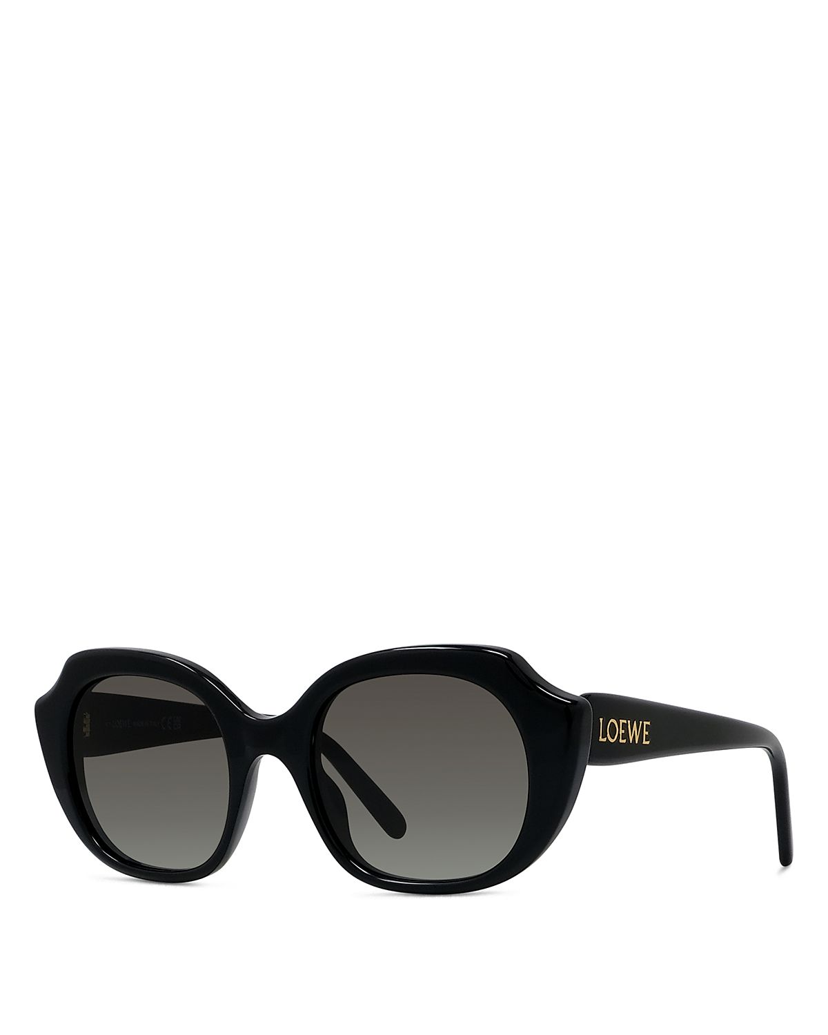 Loewe Slim Geometric Sunglasses, 50mm