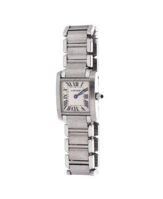  Tank Francaise Quartz Watch in Stainless Steel 20mm