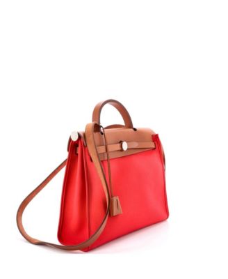 31 Herbag Zip Leather and Toile