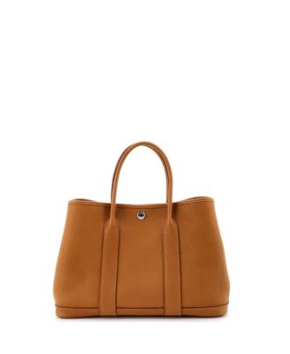 30 Garden Party Tote Leather