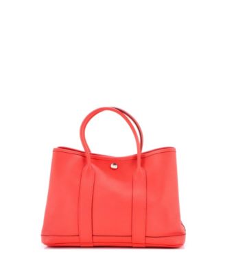 30 Garden Party Tote Leather