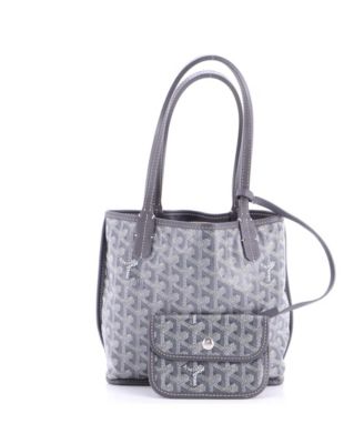  Mini Anjou Reversible Tote Coated Canvas