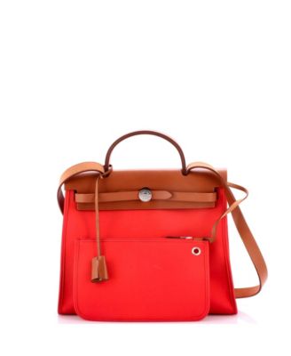 31 Herbag Zip Leather and Toile