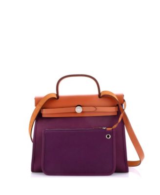 31 Herbag Zip Leather and Toile