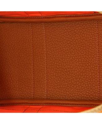 30 Garden Party Tote Toile and Leather