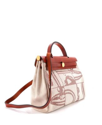 31 Herbag Zip Relief Brides de Gala Toile and Leather