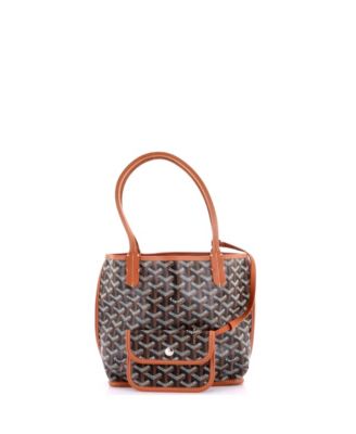  Mini Anjou Reversible Tote Coated Canvas