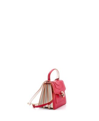  Small Serpenti Forever Top Handle Bag Leather