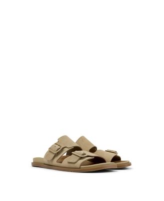 Men's Lluc 2-Strap Leather Sandals