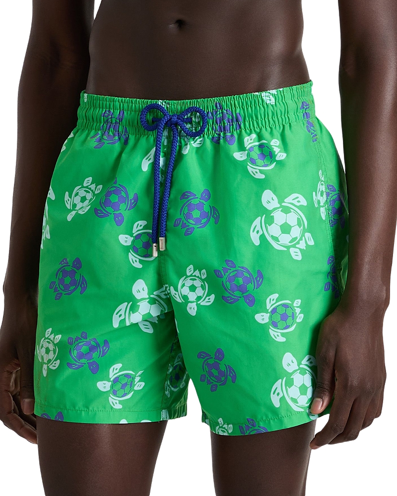 Vilebrequin Moorea Soccer Turtles 5.9 Swim Shorts
