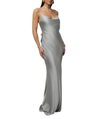  Down The Aisle Satin Gown