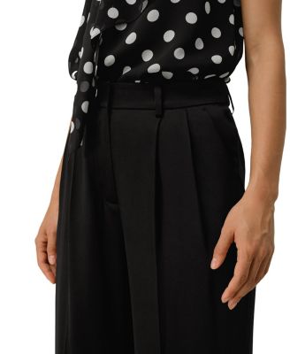  Double Faced Charmeuse Silk Straight Leg Pants