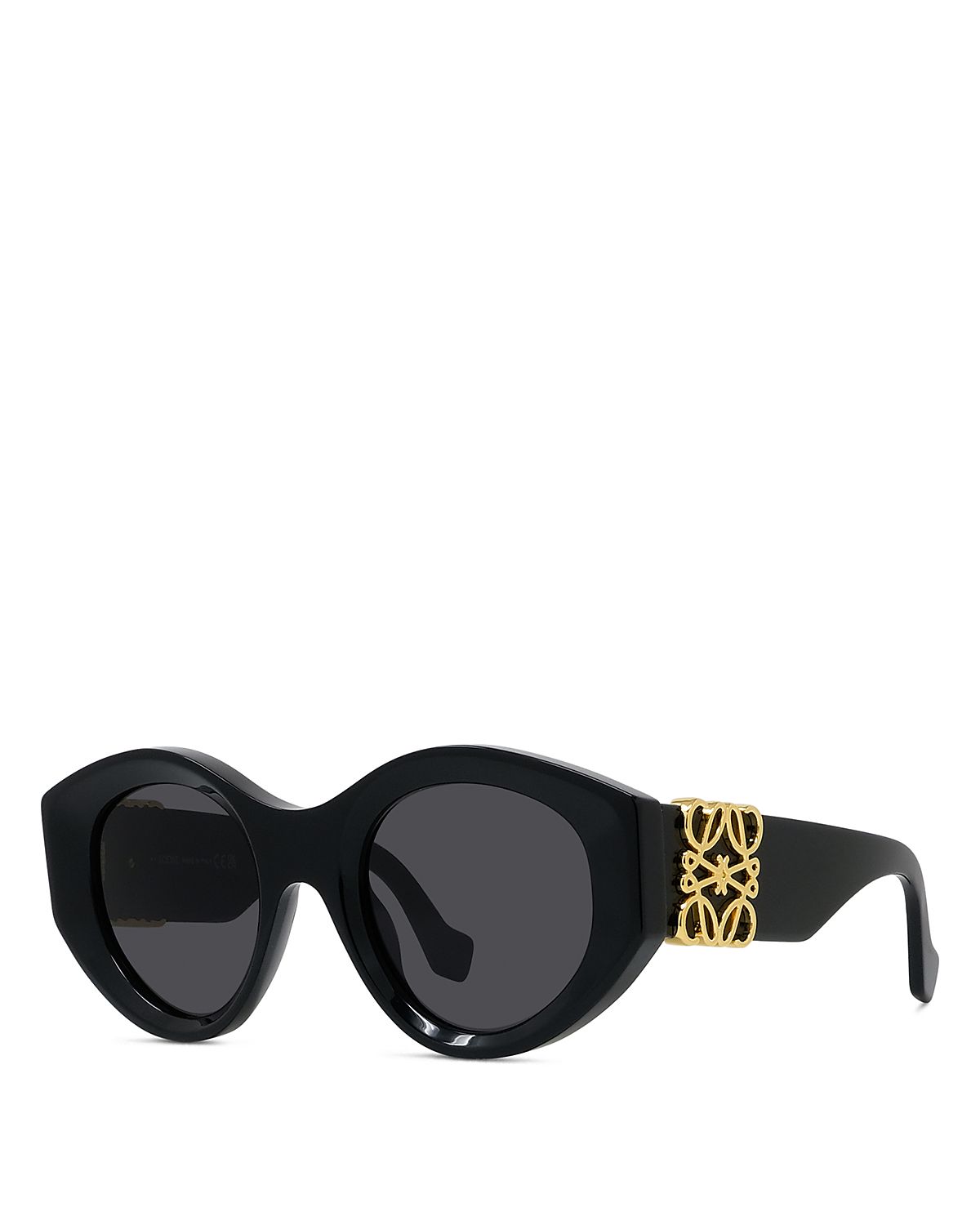 Loewe Anagram Round Sunglasses, 50mm