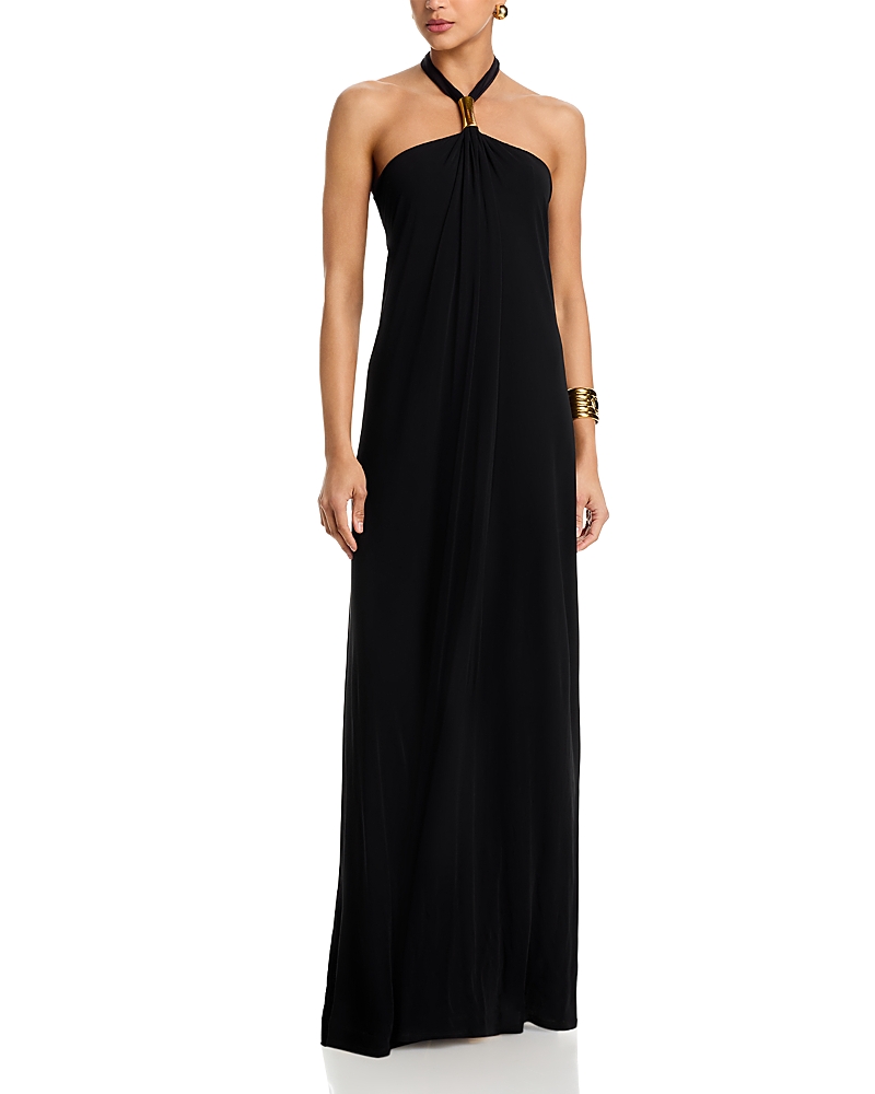Ramy Brook Meredith Halter Neck Gown