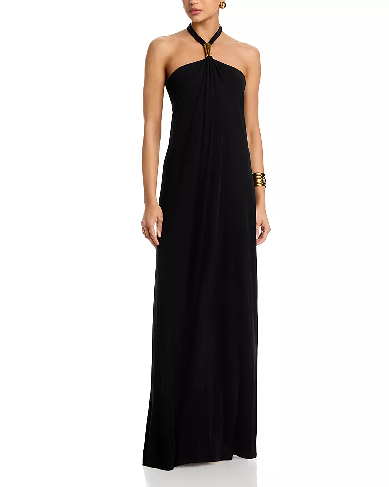 Ramy Brook Meredith Halter Neck Gown