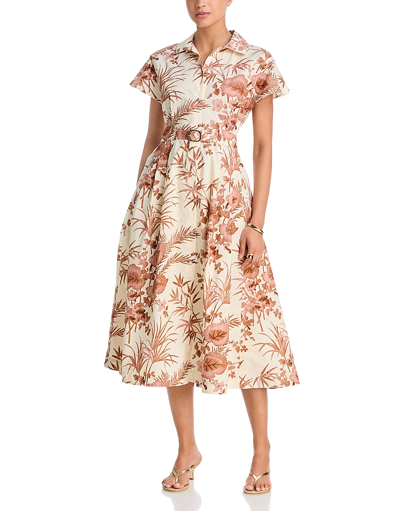 Cara Cara Sawyer Belted Midi Dress