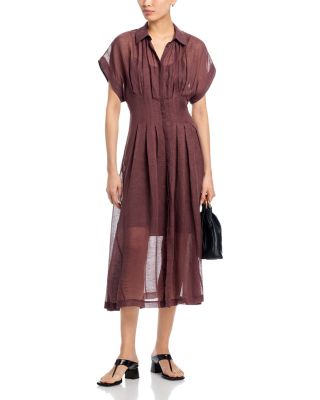 linen women's dresses Shop Pink Linen Shift Dress | Italian Linen