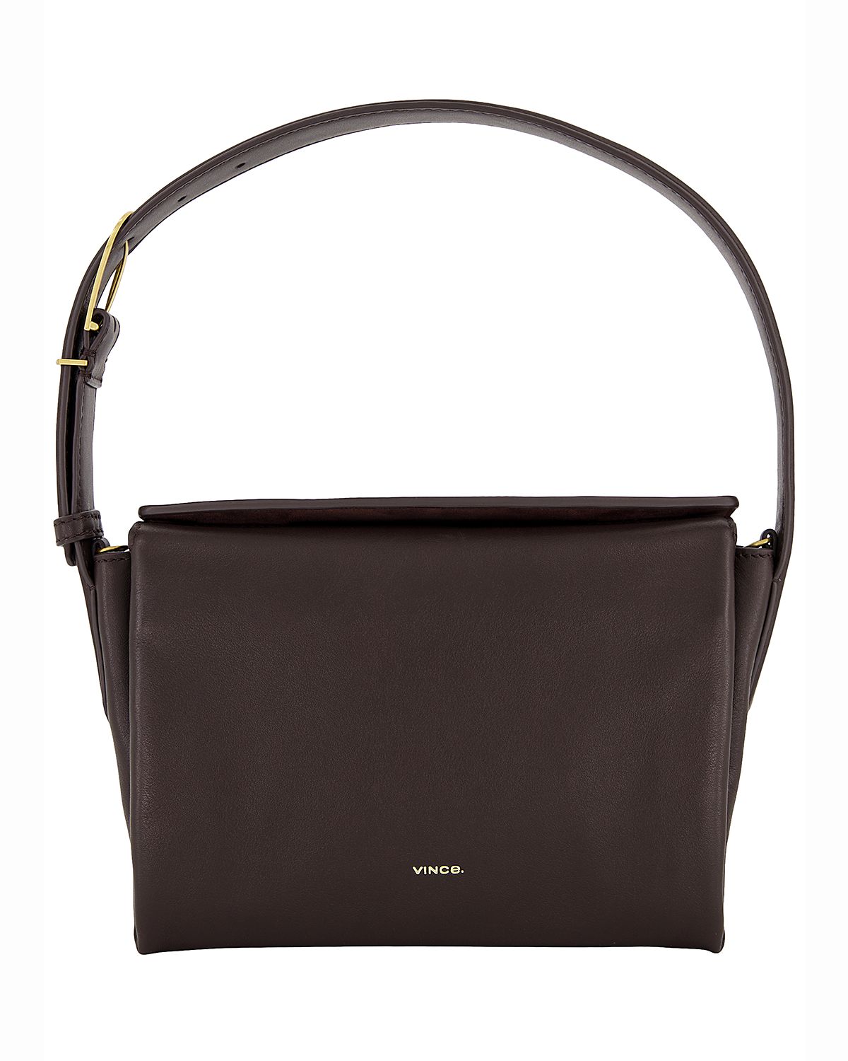 Vince Sidney Leather Boxy Bag