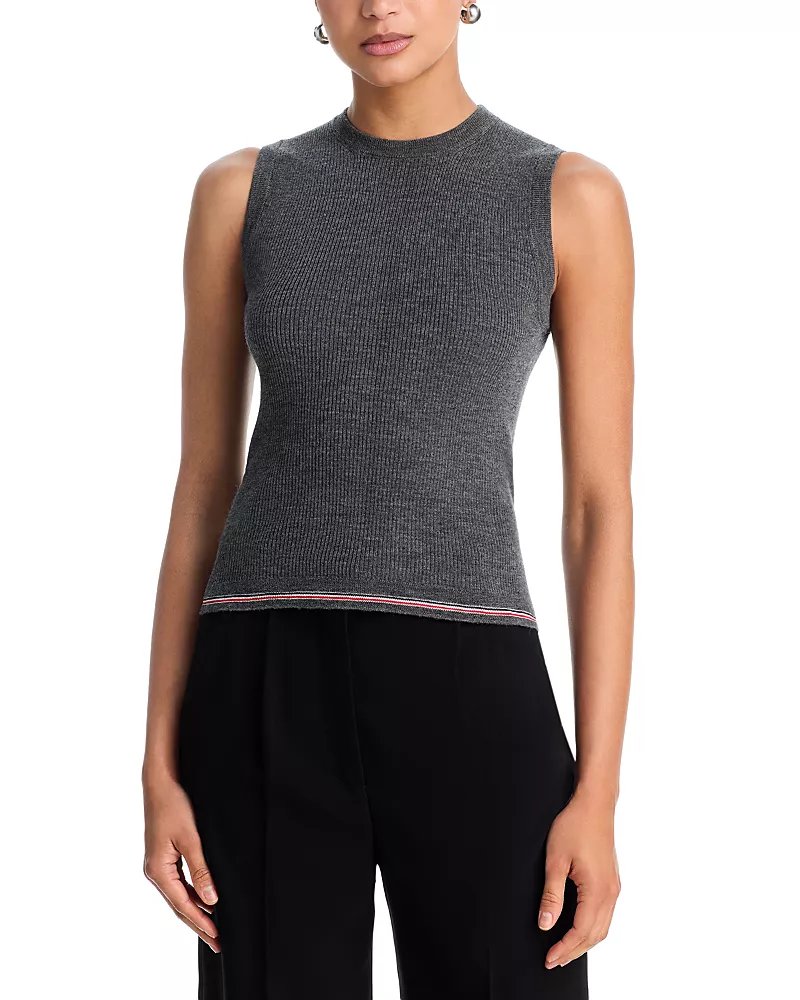Thom Browne Wool Sleeveless Sweater
