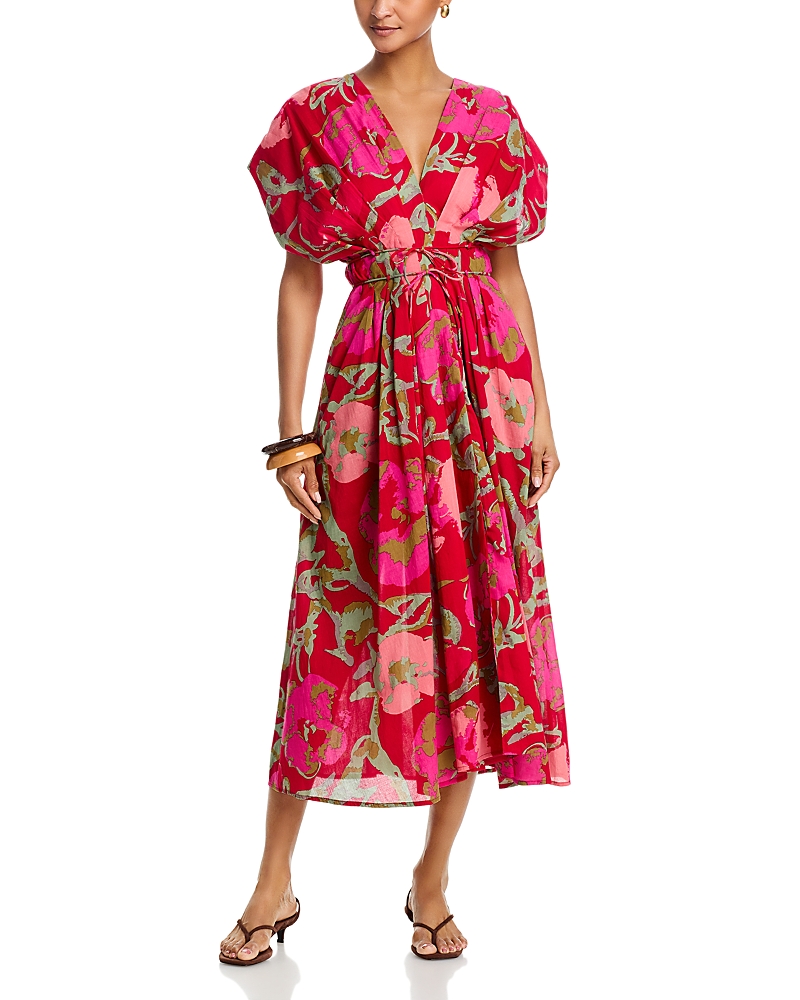 Velvet by Graham & Spencer Leilani Floral Pleated Dress