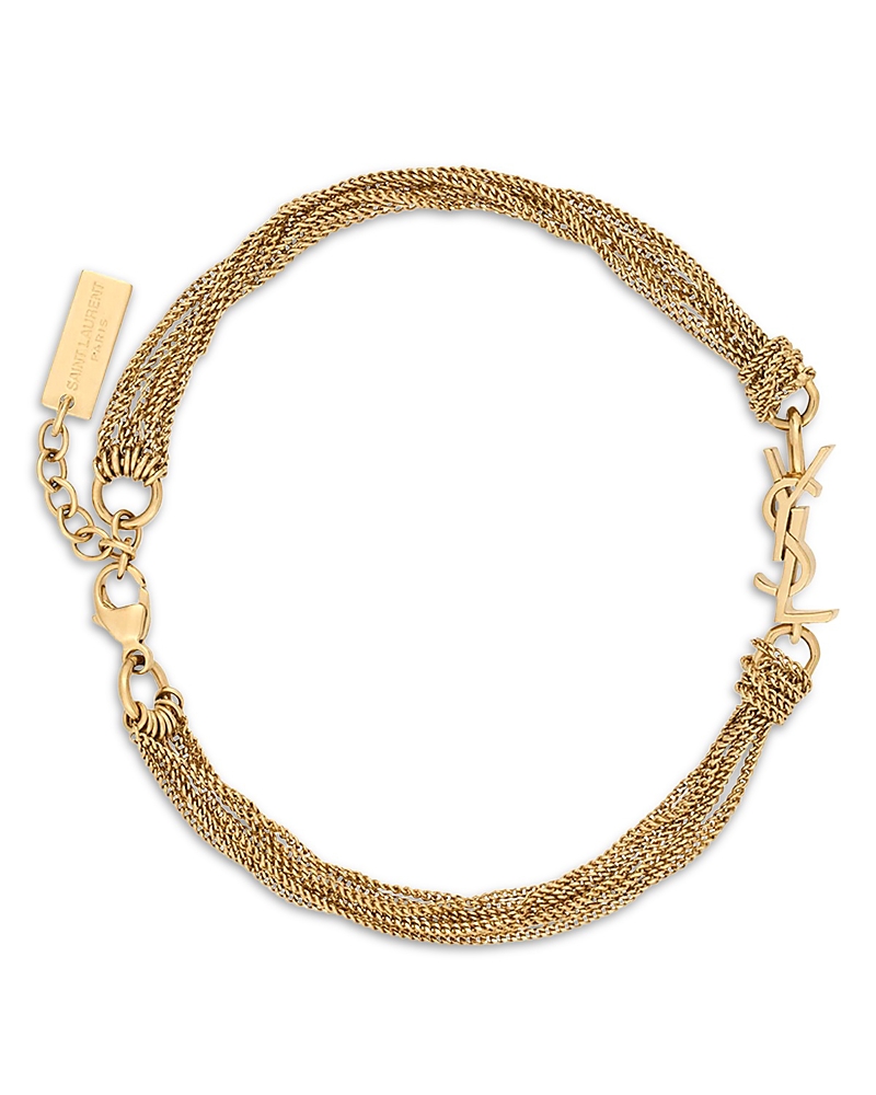 Saint Laurent Cassandre Tassel Bracelet