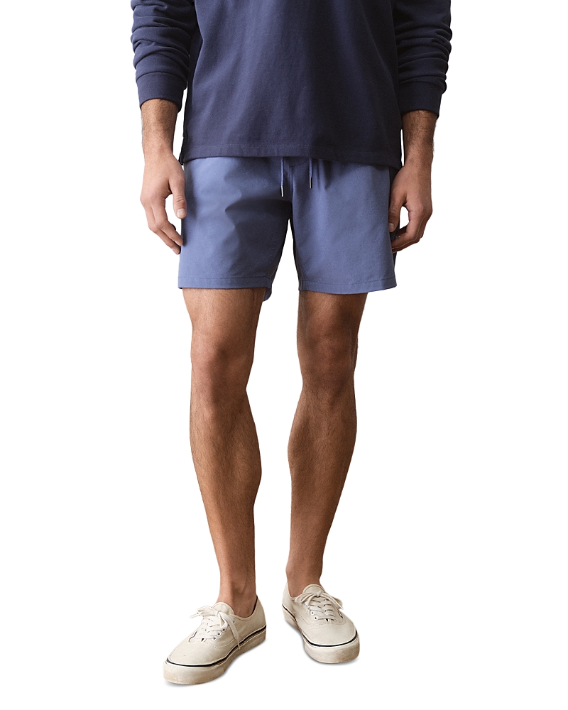 Marine Layer 6 Lined Sport & Swim Short In Blue